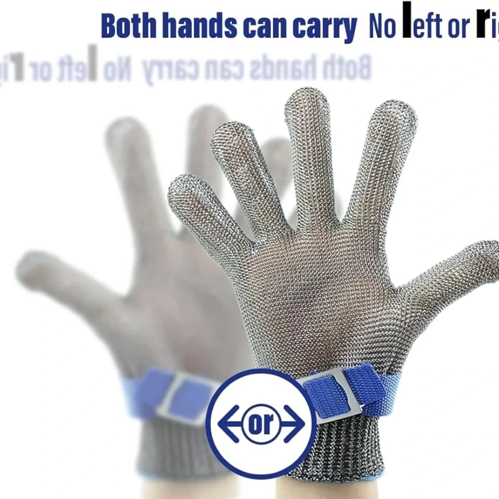 Stainless Steel Cut Resistant Gloves NEW Size S Filleting Meat Trimming by LiteX